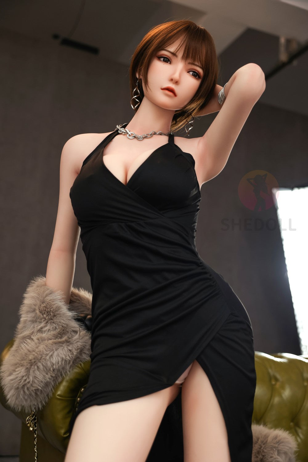 Serein poupée sexuelle (SHEDOLL 158cm C-Cup # SH031 TPE + Silicone)