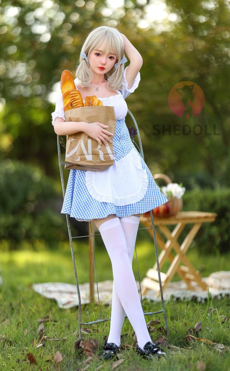 Yuan poupée sexuelle (SHEDOLL 148cm D-Kupa # SH032 TPE + Silicone)