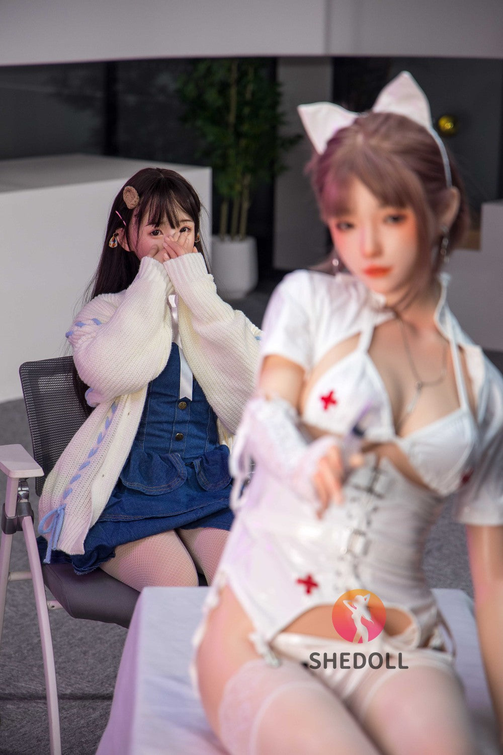 Charlène poupée sexuelle (SHEDOLL Bonnet C 158 cm #SH043 2.0 Silicone)