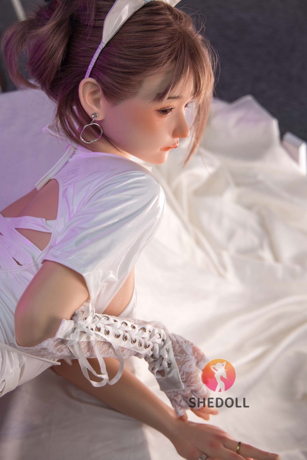 Charlène poupée sexuelle (SHEDOLL Bonnet C 158 cm #SH043 2.0 Silicone)