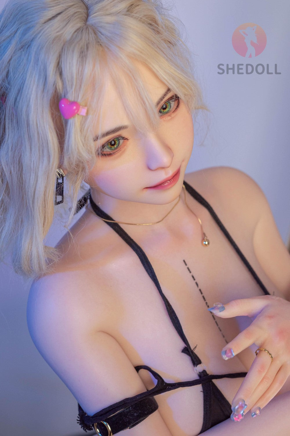 Jenny poupée sexuelle (SHEDOLL Bonnet D 148 cm #SH050 Silicone)