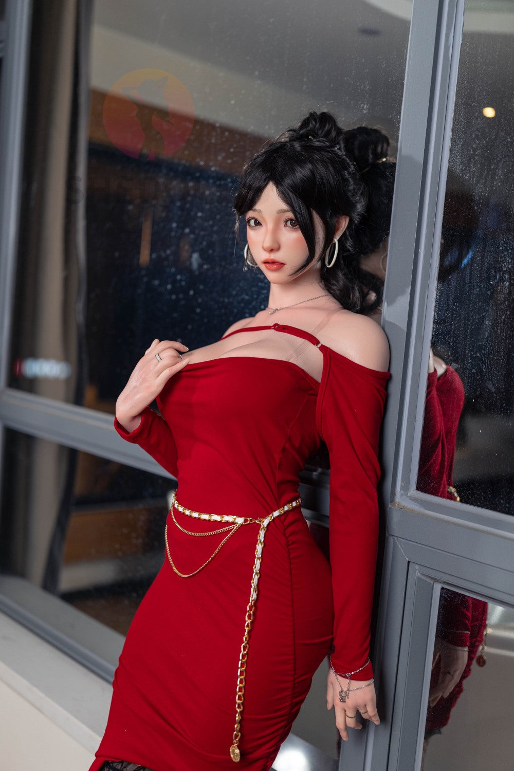 Rose poupée sexuelle (SHEDOLL 165 cm E-Cup #SH051 2.0 Silicone)