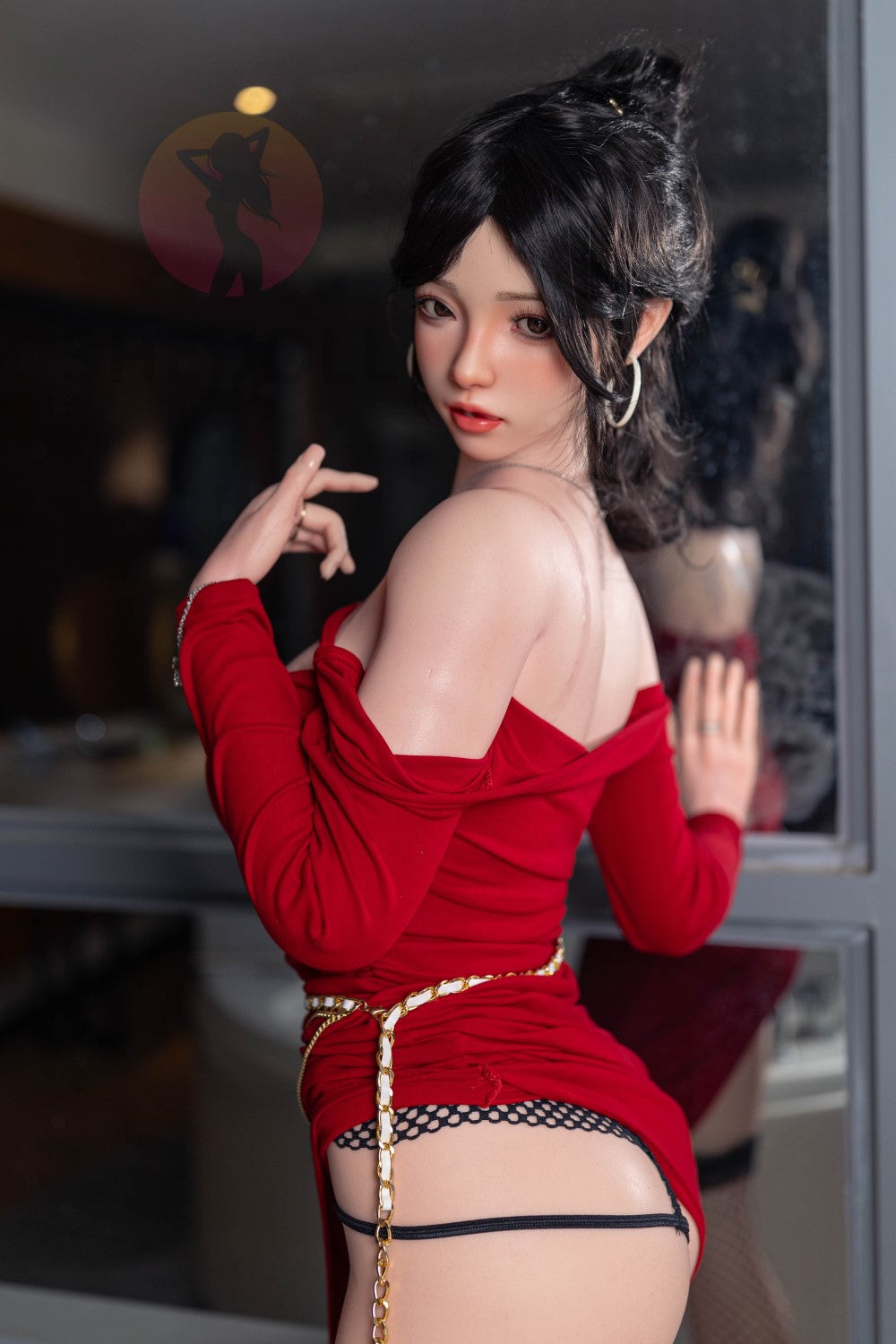 Rose poupée sexuelle (SHEDOLL 165 cm E-Cup #SH051 2.0 Silicone)