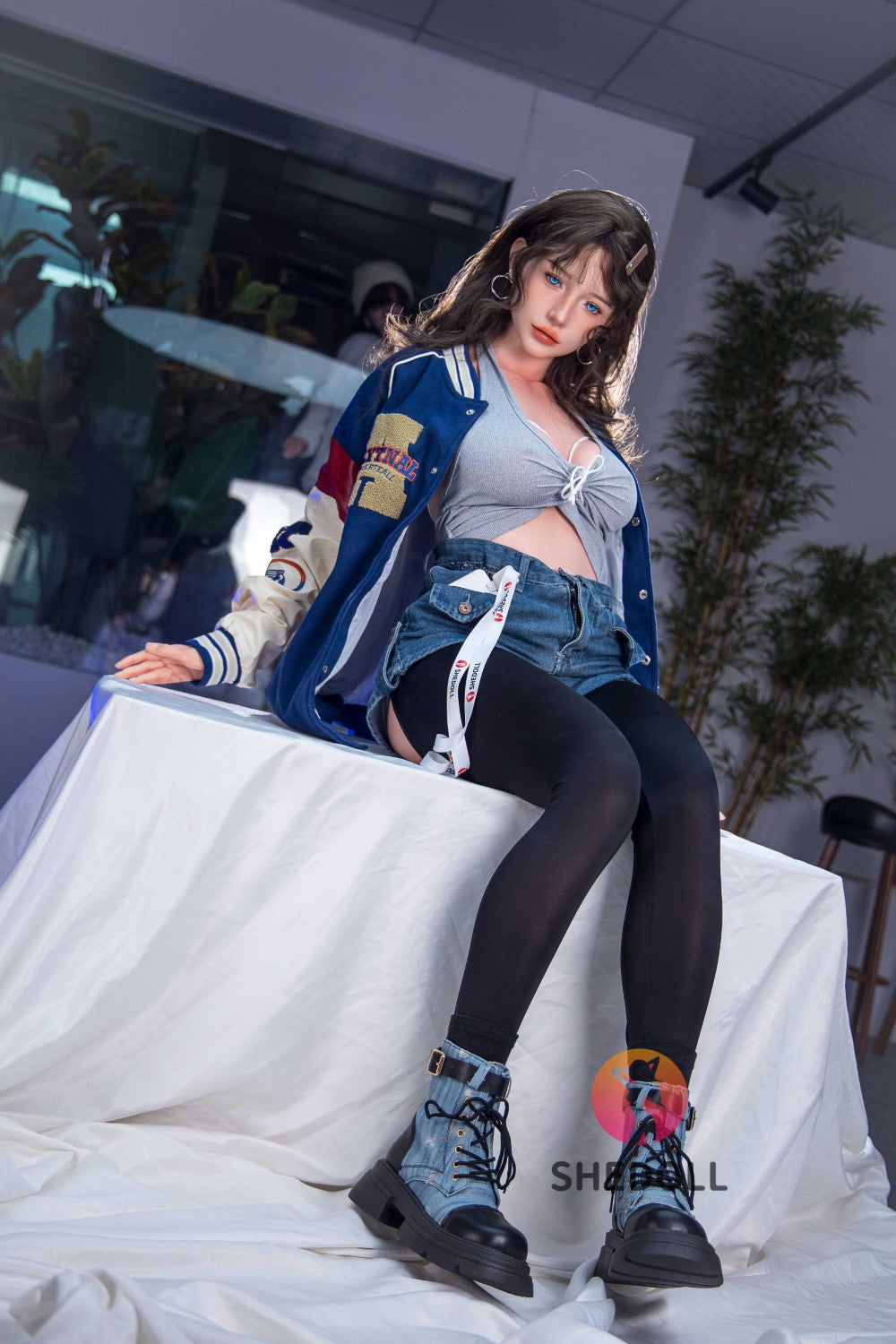 Tacha poupée sexuelle (SHEDOLL 165 cm E-Cup #SH052 Silicone)