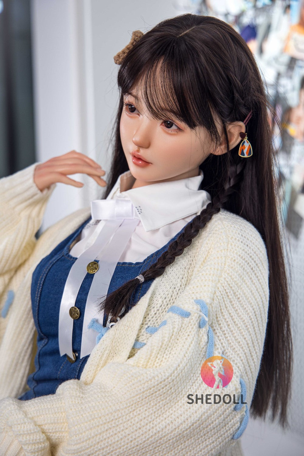 Yuan poupée sexuelle (SHEDOLL Bonnet B 150 cm #SH054 Silicone)