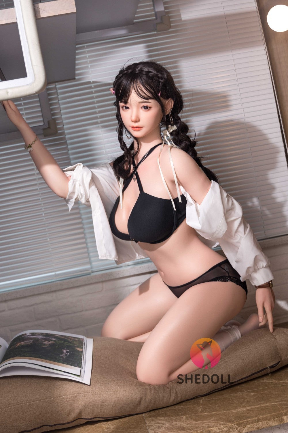 Zara poupée sexuelle (SHEDOLL 165 cm e-tobe # SH056 Silicone)