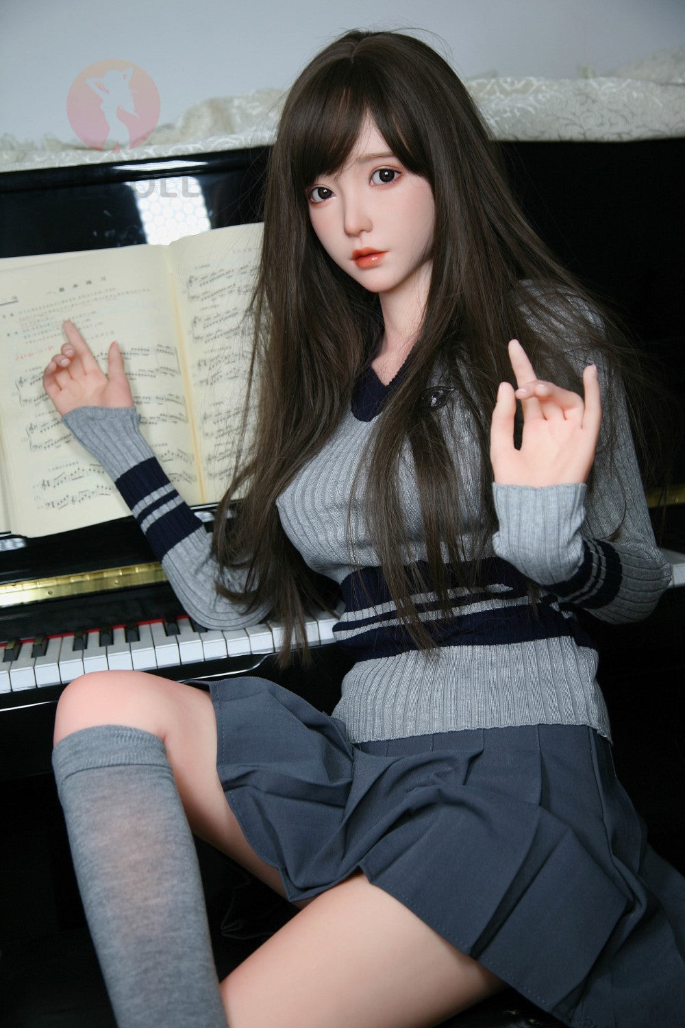 Cheryl poupée sexuelle (SHEDOLL Bonnet C 158 cm #SH072 TPE+Silicone)