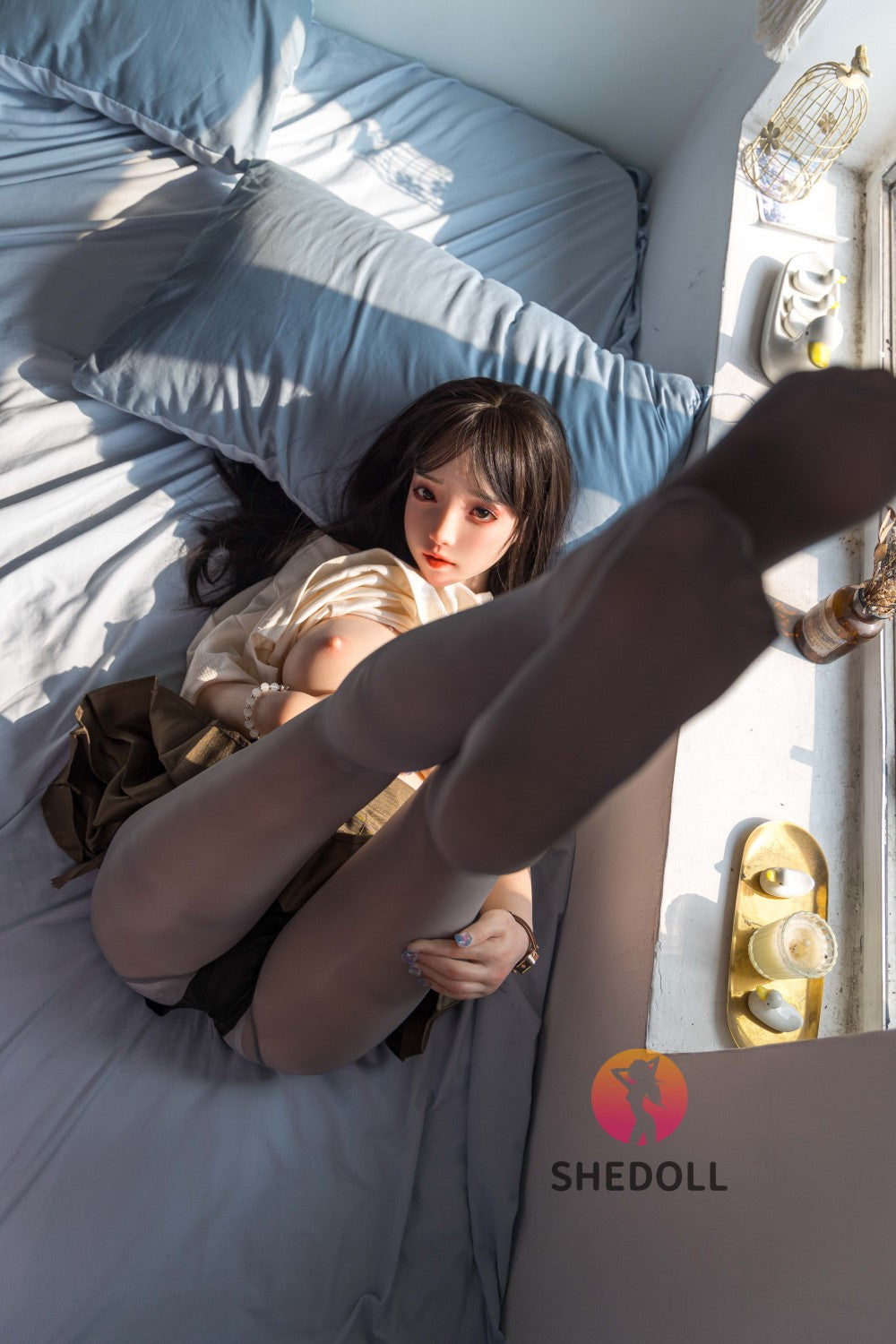 Roy poupée sexuelle (SHEDOLL Bonnet D 148 cm #SH078 2.0 Silicone)