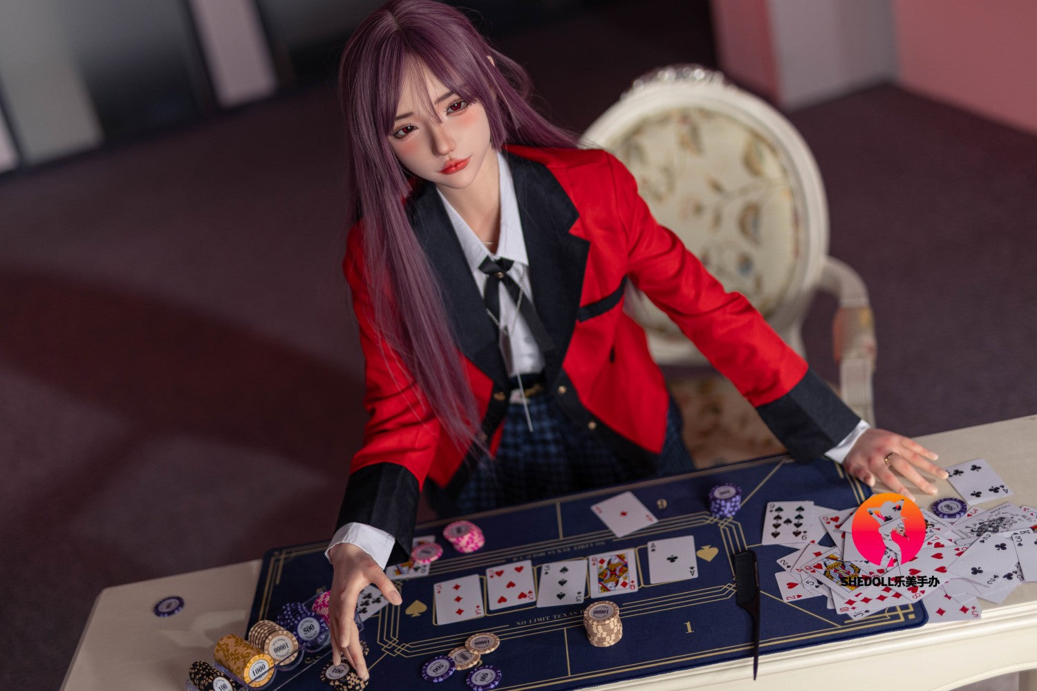 Charlène poupée sexuelle (SHEDOLL Bonnet C 158 cm #SH083 2.0 Silicone)