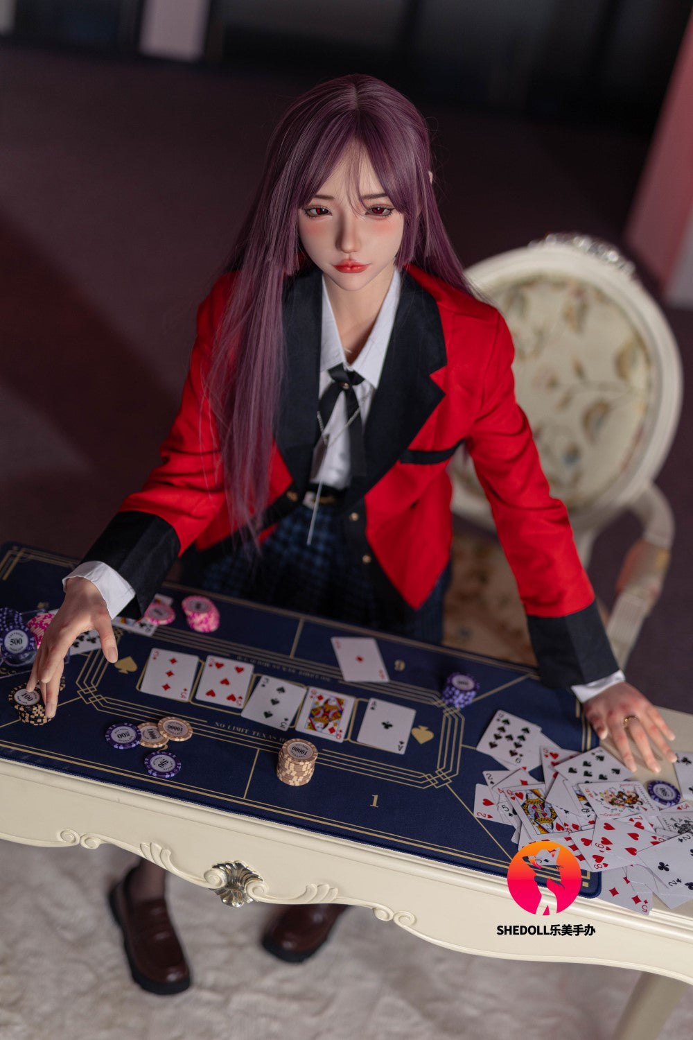 Charlène poupée sexuelle (SHEDOLL Bonnet C 158 cm #SH083 2.0 Silicone)