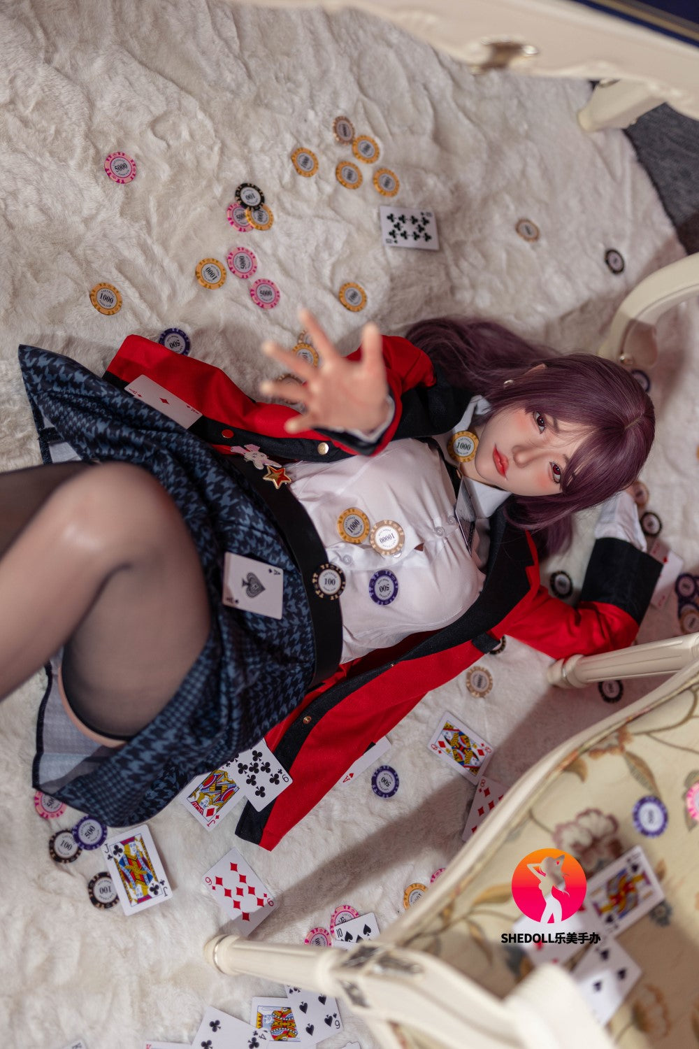 Charlène poupée sexuelle (SHEDOLL Bonnet C 158 cm #SH083 2.0 Silicone)