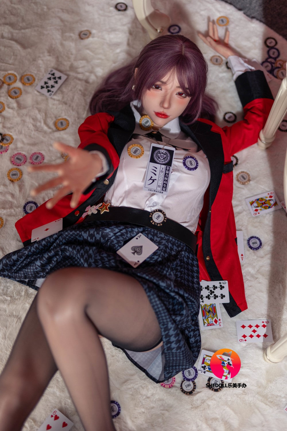 Charlène poupée sexuelle (SHEDOLL Bonnet C 158 cm #SH083 2.0 Silicone)