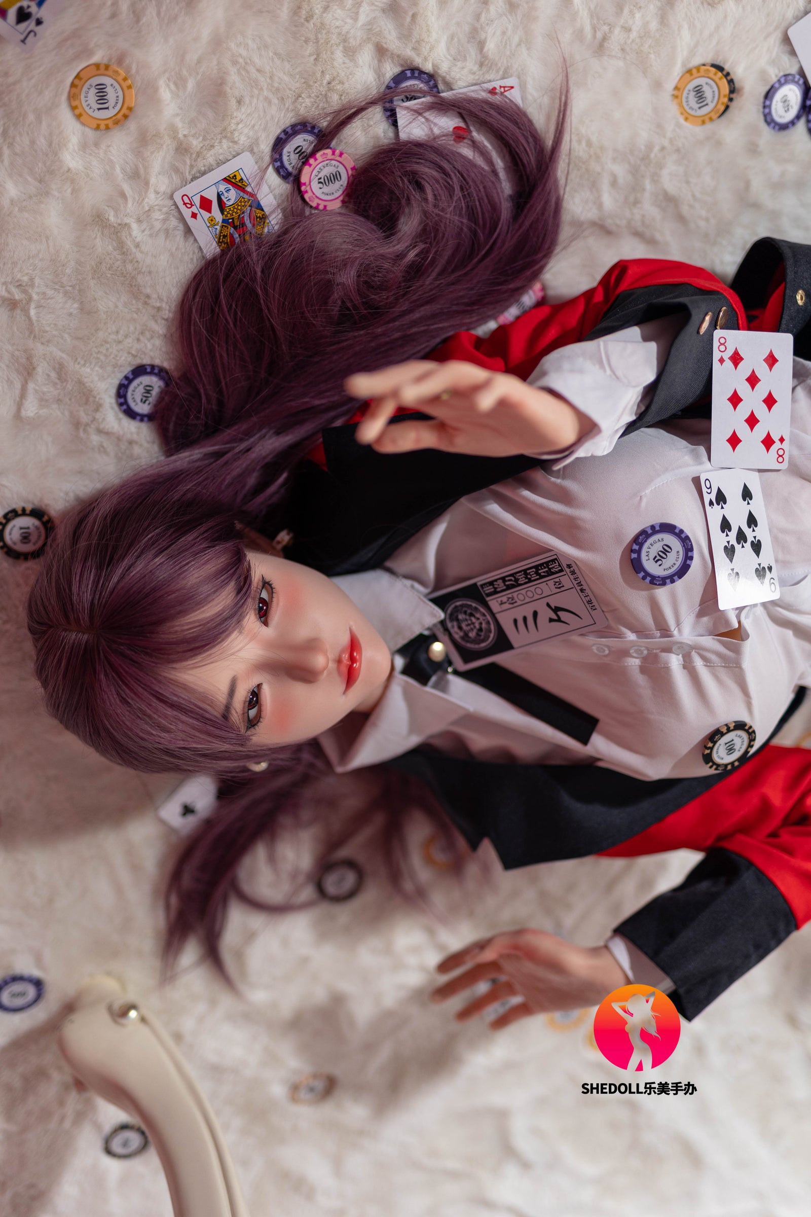 Charlène poupée sexuelle (SHEDOLL Bonnet C 158 cm #SH083 2.0 Silicone)