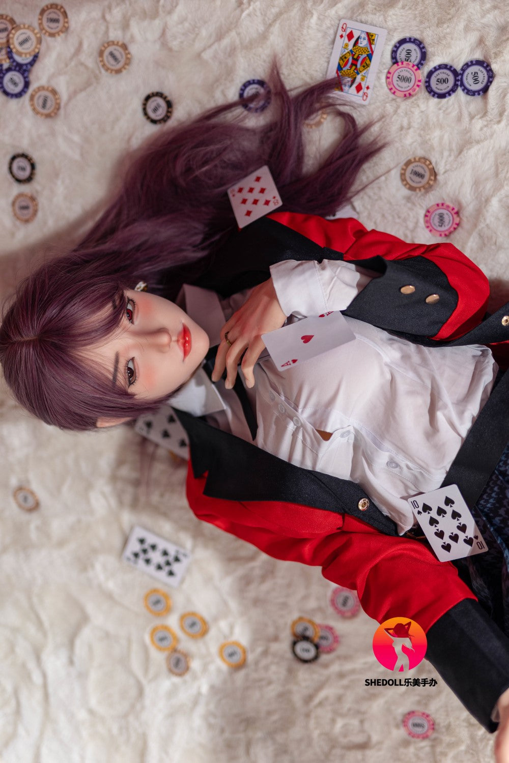 Charlène poupée sexuelle (SHEDOLL Bonnet C 158 cm #SH083 2.0 Silicone)