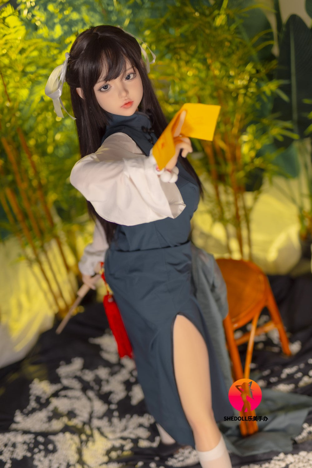 Dora poupée sexuelle (SHEDOLL Bonnet D 148 cm #SH086 2.0 Silicone)