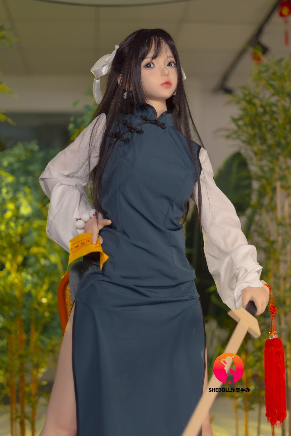 Dora poupée sexuelle (SHEDOLL Bonnet D 148 cm #SH086 2.0 Silicone)