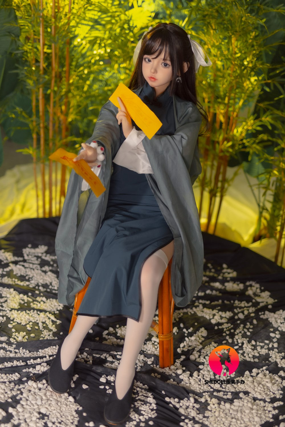 Dora poupée sexuelle (SHEDOLL Bonnet D 148 cm #SH086 2.0 Silicone)