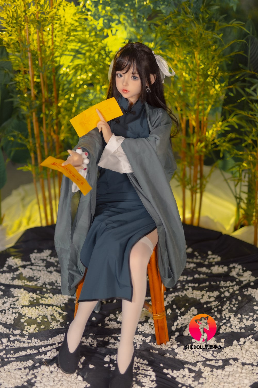 Dora poupée sexuelle (SHEDOLL Bonnet D 148 cm #SH086 2.0 Silicone)