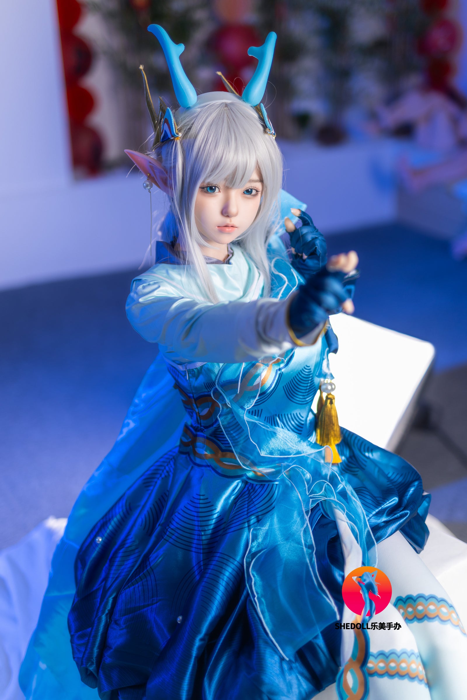 Aileen poupée sexuelle (SHEDOLL Bonnet D 148 cm #SH087 2.0 Silicone)