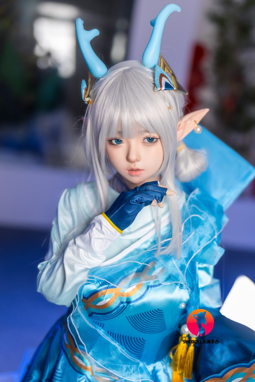 Aileen poupée sexuelle (SHEDOLL Bonnet D 148 cm #SH087 2.0 Silicone)