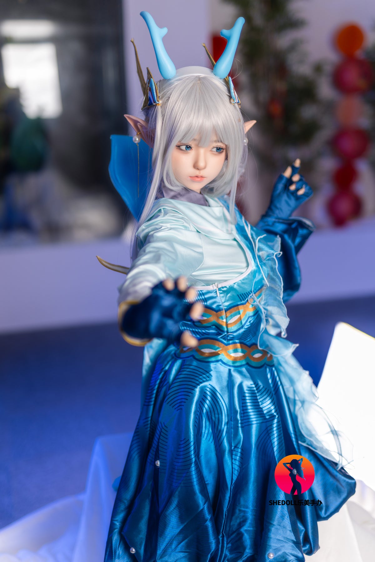 Aileen poupée sexuelle (SHEDOLL Bonnet D 148 cm #SH087 2.0 Silicone)