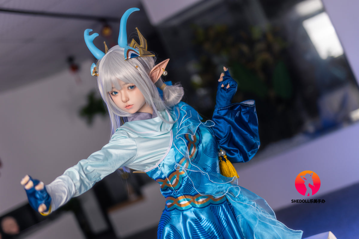 Aileen poupée sexuelle (SHEDOLL Bonnet D 148 cm #SH087 2.0 Silicone)