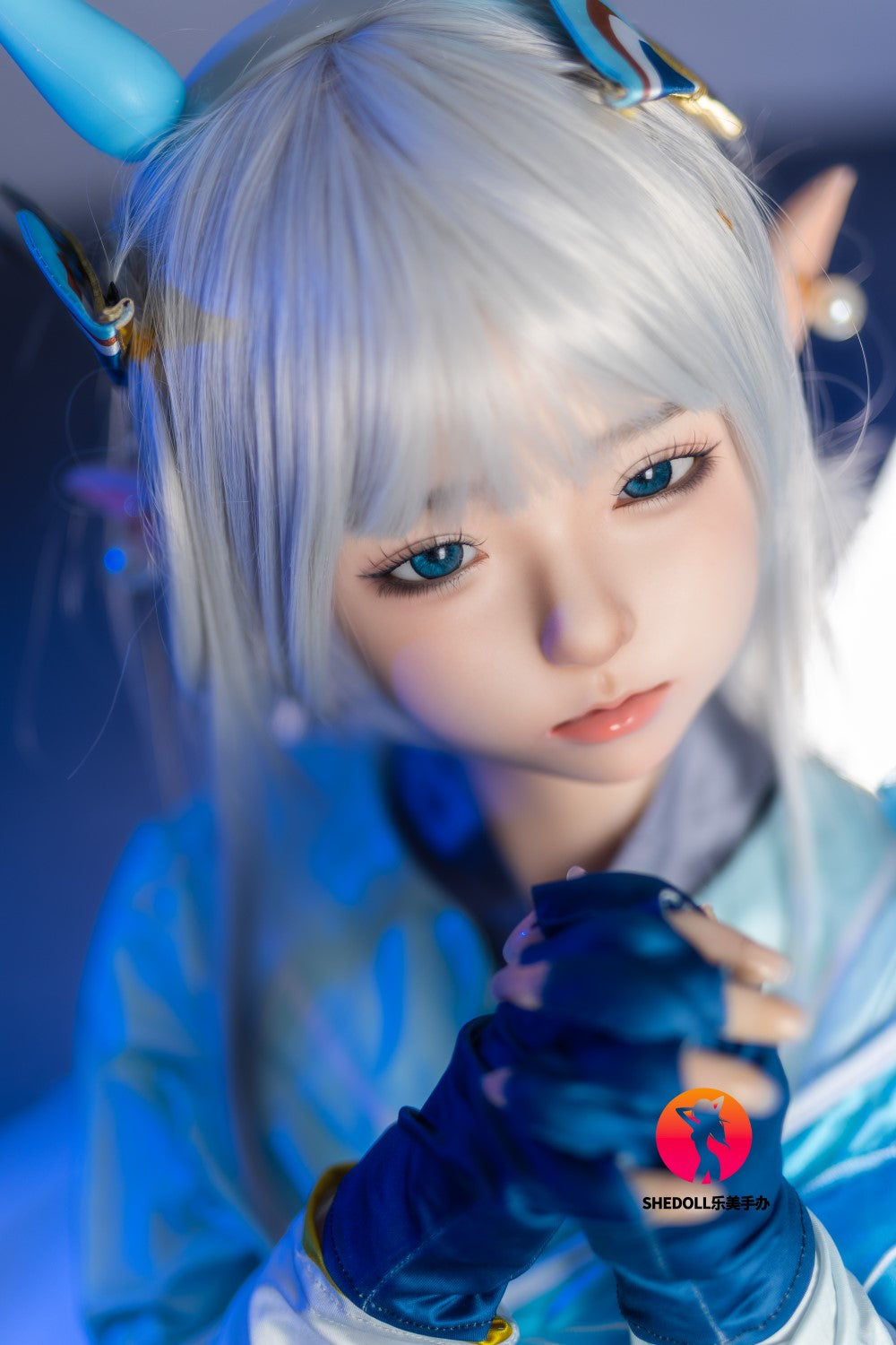 Aileen poupée sexuelle (SHEDOLL Bonnet D 148 cm #SH087 2.0 Silicone)