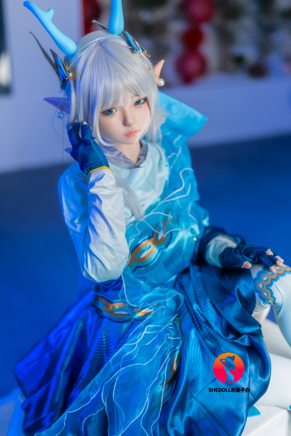 Aileen poupée sexuelle (SHEDOLL Bonnet D 148 cm #SH087 2.0 Silicone)