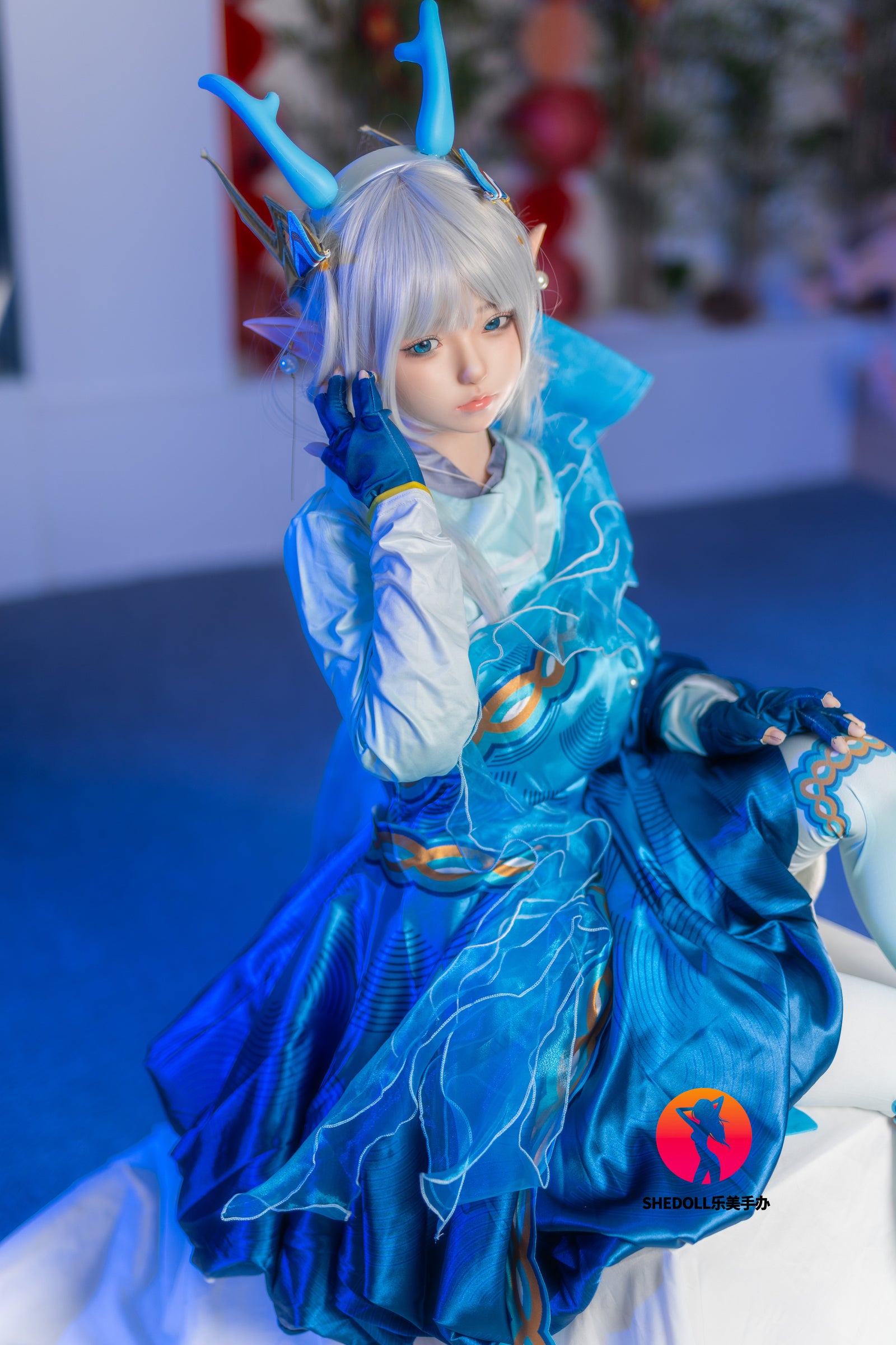 Aileen poupée sexuelle (SHEDOLL Bonnet D 148 cm #SH087 2.0 Silicone)