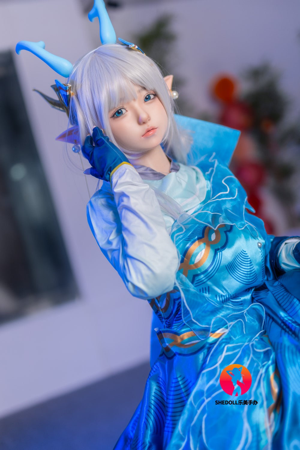 Aileen poupée sexuelle (SHEDOLL Bonnet D 148 cm #SH087 2.0 Silicone)