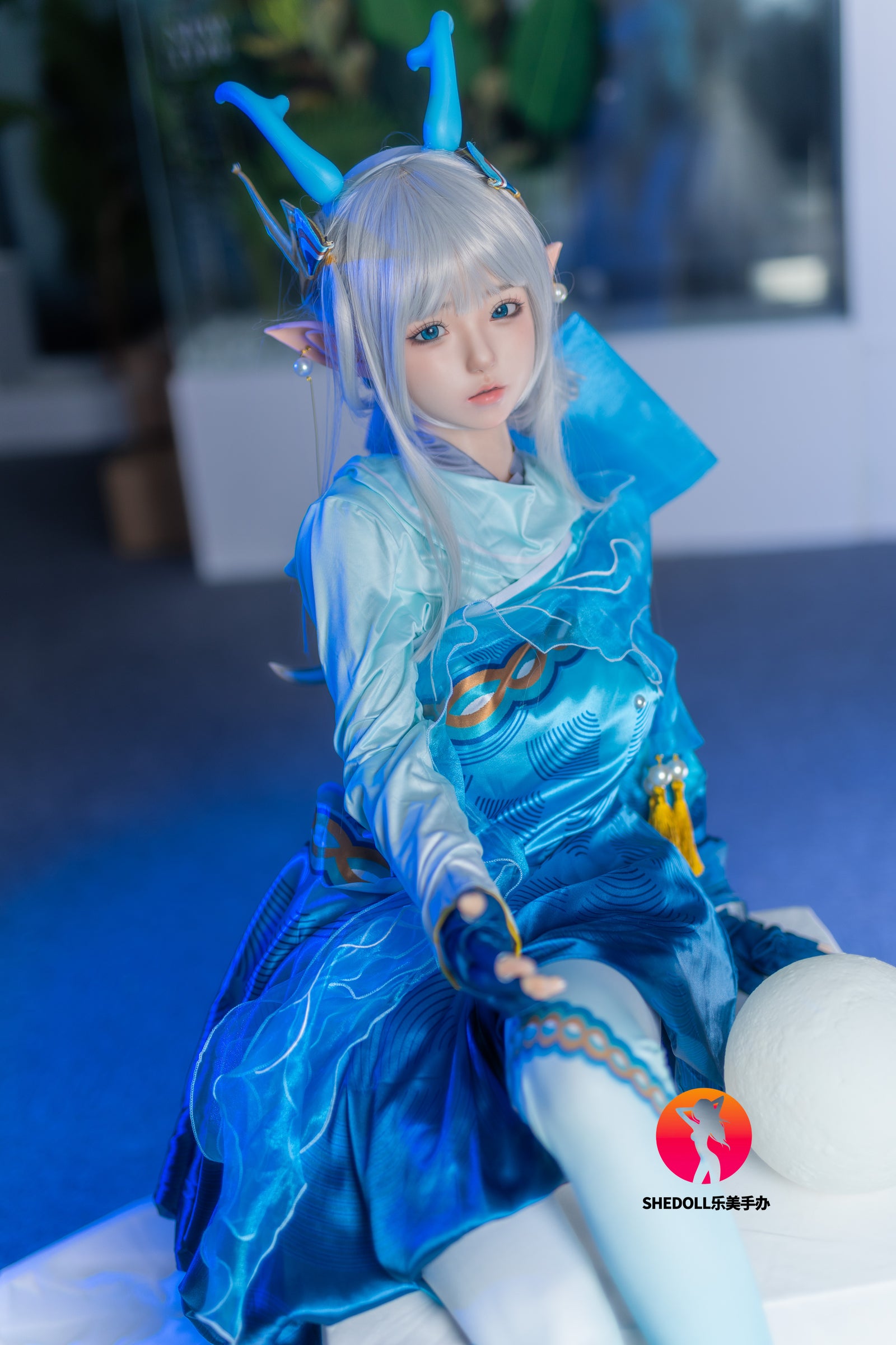 Aileen poupée sexuelle (SHEDOLL Bonnet D 148 cm #SH087 2.0 Silicone)