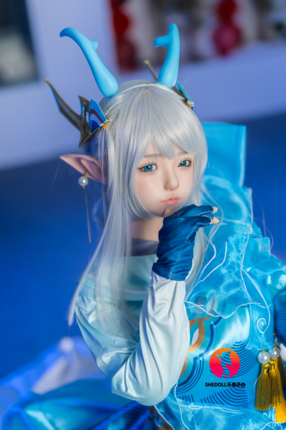 Aileen poupée sexuelle (SHEDOLL Bonnet D 148 cm #SH087 2.0 Silicone)