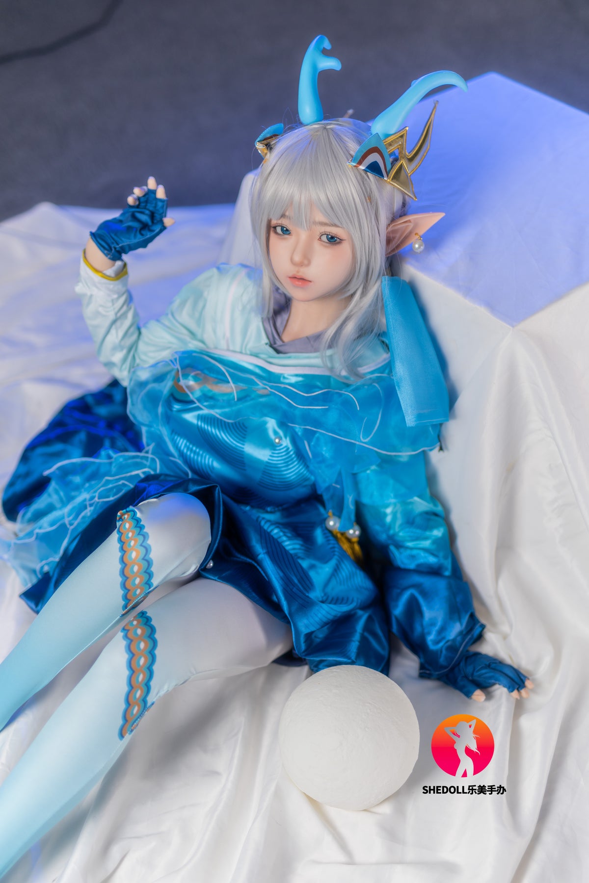 Aileen poupée sexuelle (SHEDOLL Bonnet D 148 cm #SH087 2.0 Silicone)