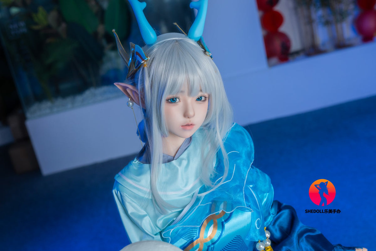 Aileen poupée sexuelle (SHEDOLL Bonnet D 148 cm #SH087 2.0 Silicone)