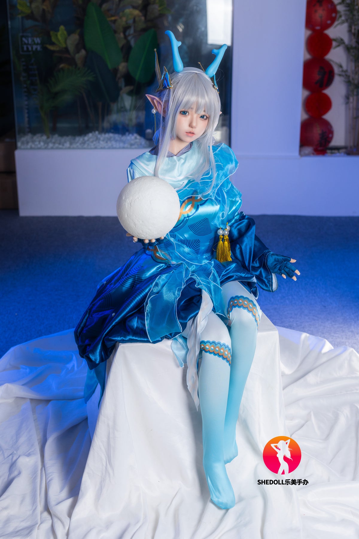 Aileen poupée sexuelle (SHEDOLL Bonnet D 148 cm #SH087 2.0 Silicone)