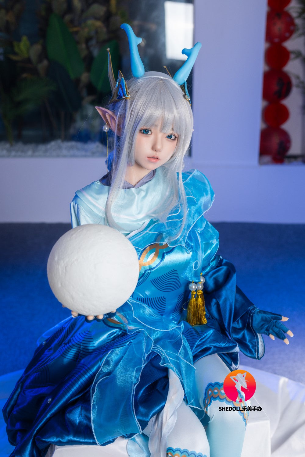 Aileen poupée sexuelle (SHEDOLL Bonnet D 148 cm #SH087 2.0 Silicone)