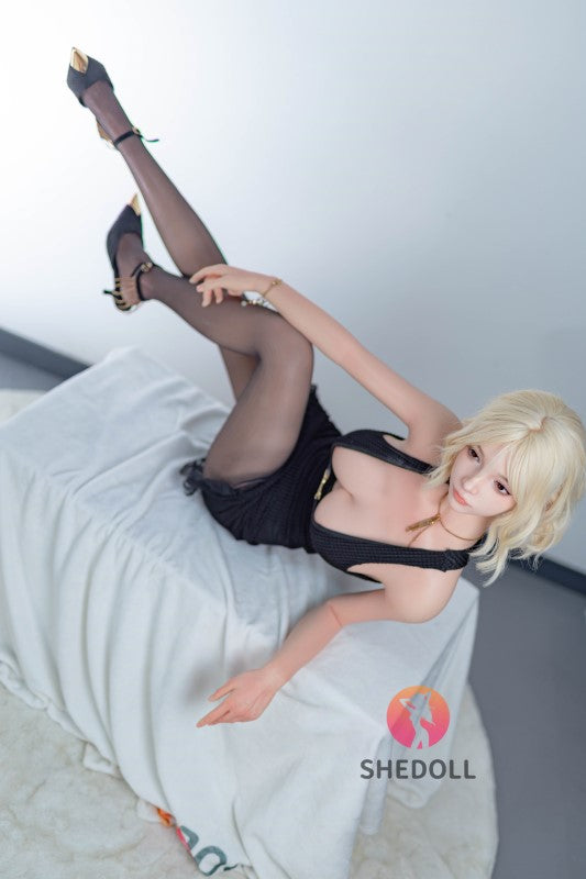 Rose poupée sexuelle (SHEDOLL Bonnet C 158 cm #SH098 2.0 Silicone)