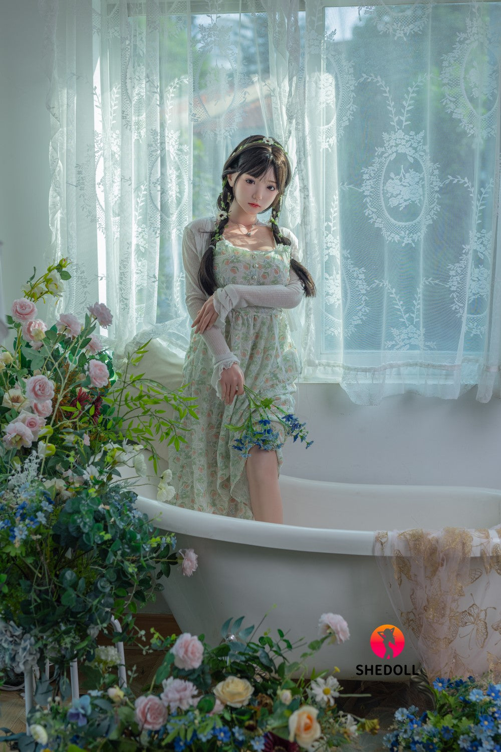 Citron vert poupée sexuelle (SHEDOLL Bonnet C 158 cm #SH100 2.0 Silicone)