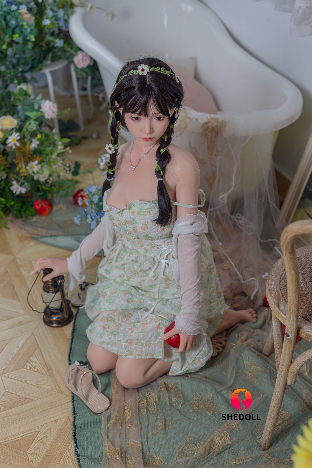 Citron vert poupée sexuelle (SHEDOLL Bonnet C 158 cm #SH100 2.0 Silicone)