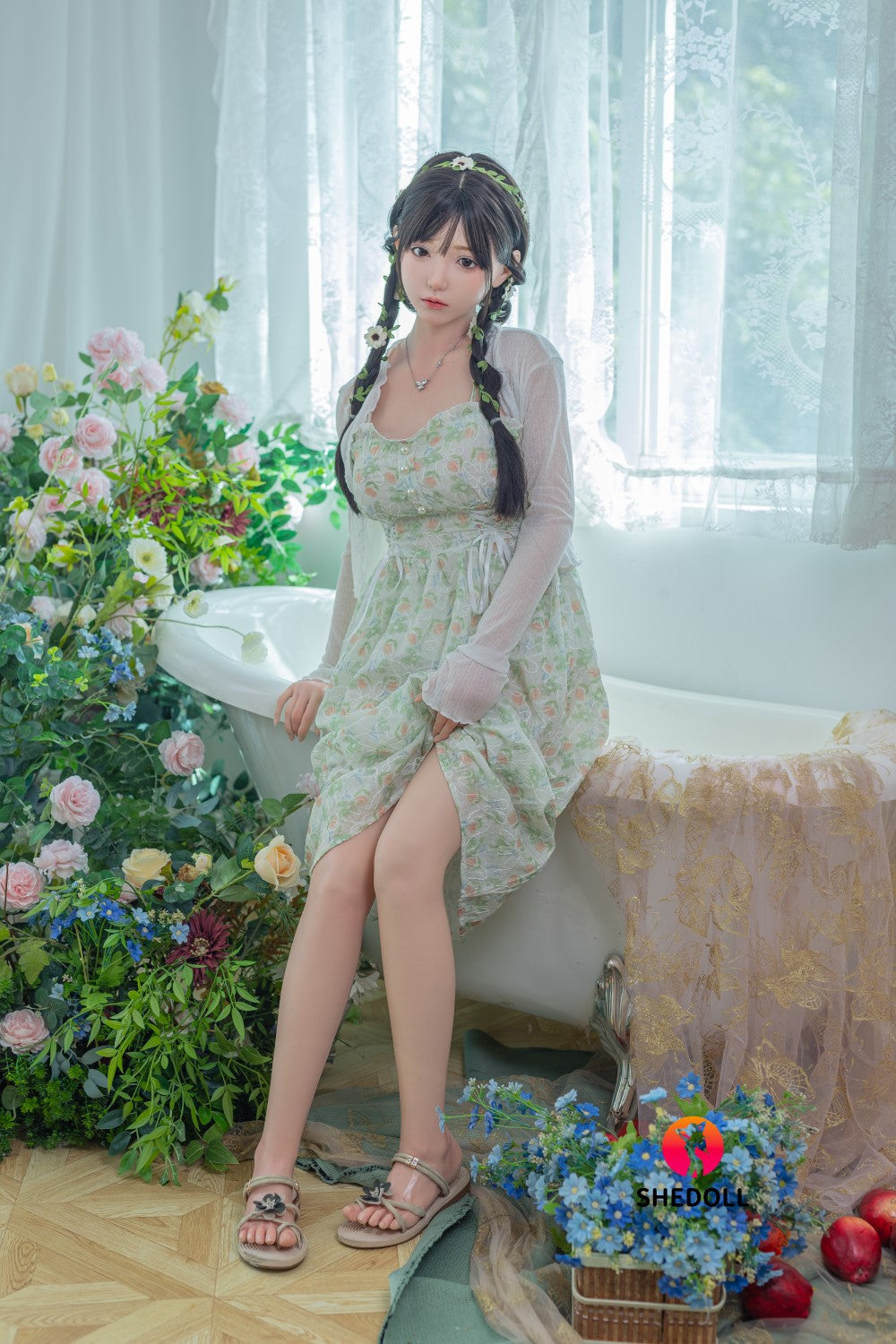 Citron vert poupée sexuelle (SHEDOLL Bonnet C 158 cm #SH100 2.0 Silicone)