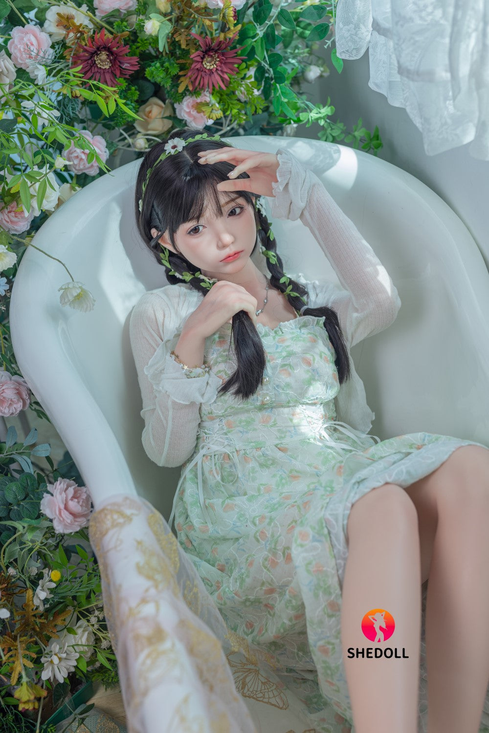 Citron vert poupée sexuelle (SHEDOLL Bonnet C 158 cm #SH100 2.0 Silicone)