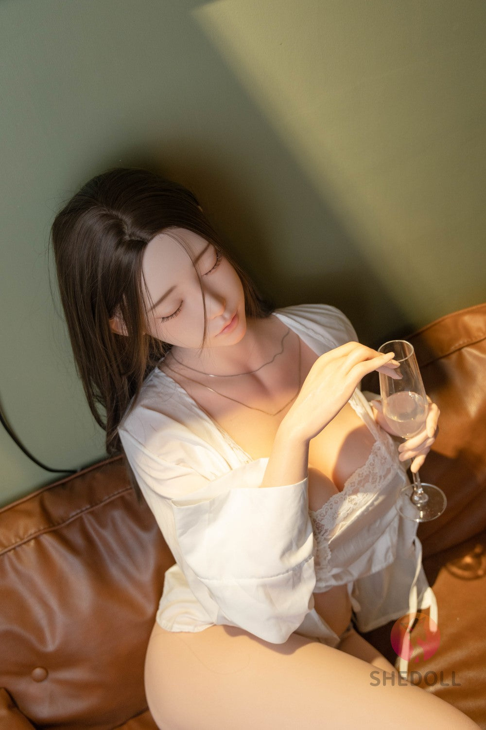 Cheryl endormie poupée sexuelle (SHEDOLL 165 cm E-Cup #SH101 2.0 Silicone)