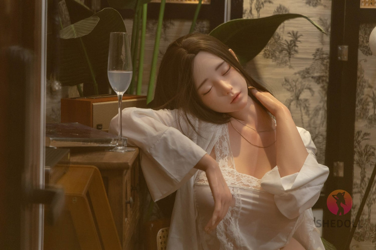 Cheryl endormie poupée sexuelle (SHEDOLL 165 cm E-Cup #SH101 2.0 Silicone)