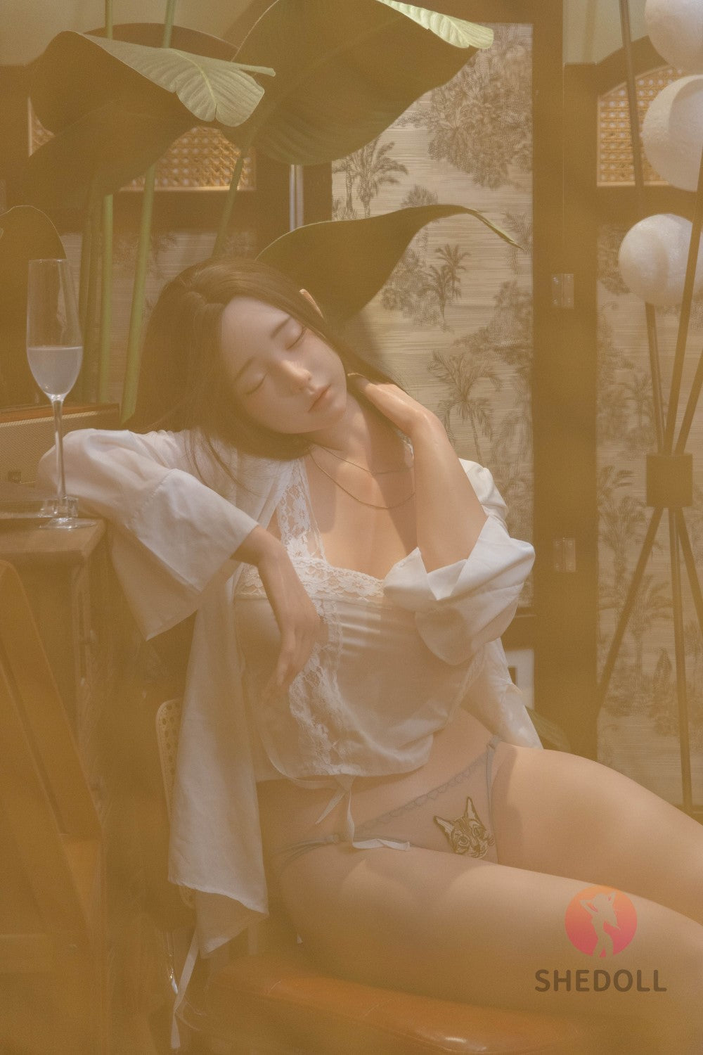 Cheryl endormie poupée sexuelle (SHEDOLL 165 cm E-Cup #SH101 2.0 Silicone)