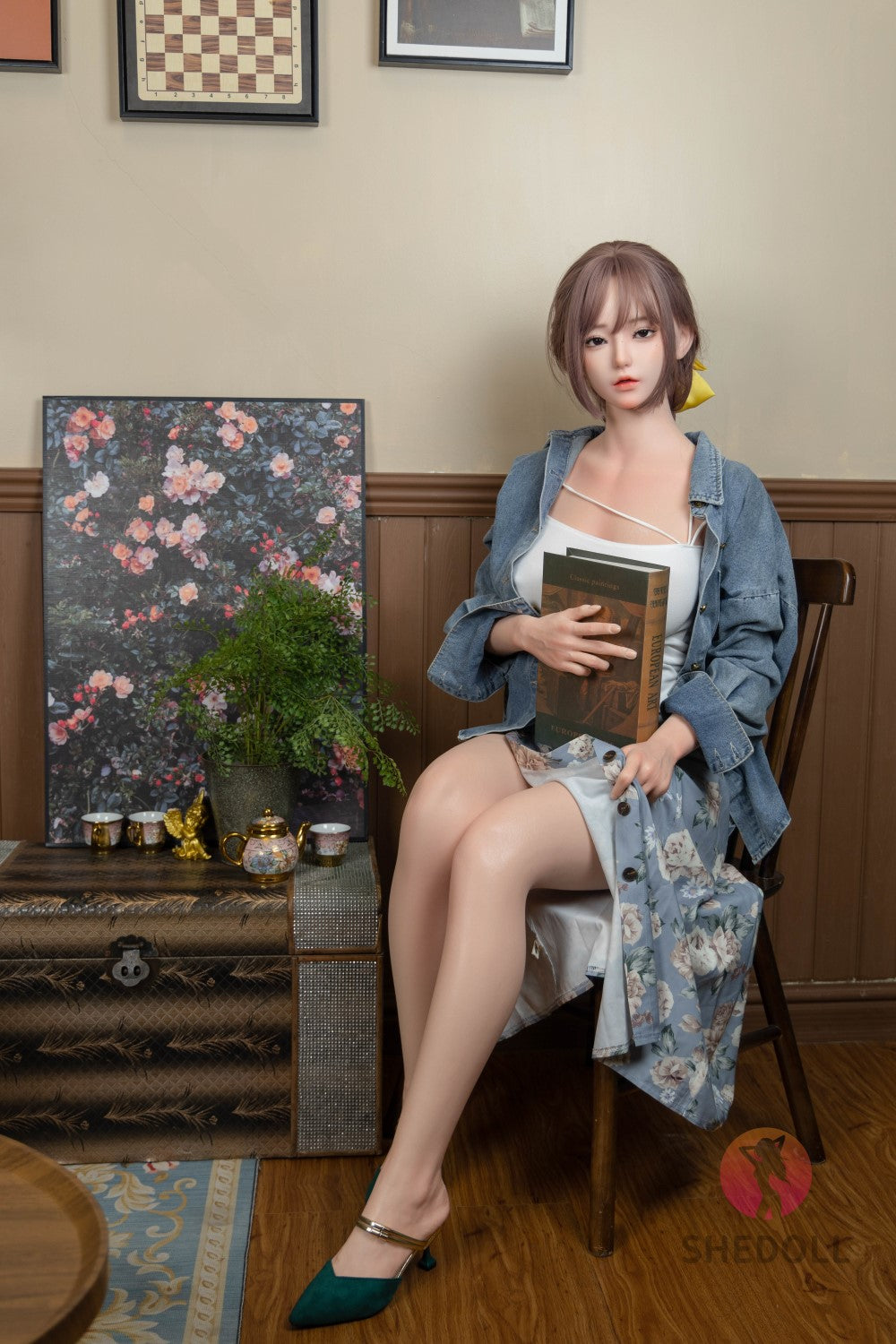 Jasmin poupée sexuelle (SHEDOLL 165 cm (E-Cup #SH102 2.0 Silicone)