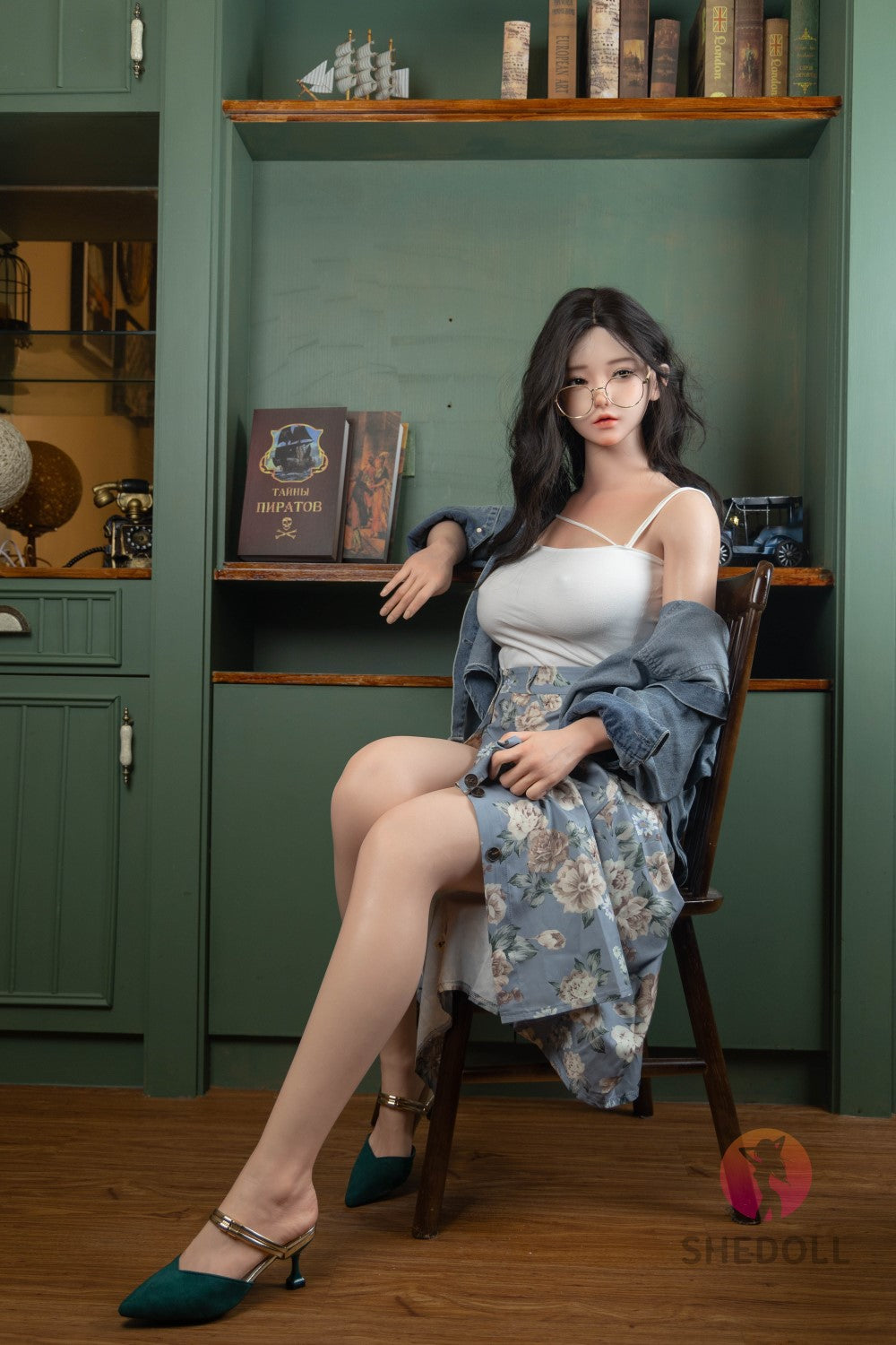 Jasmin poupée sexuelle (SHEDOLL 165 cm (E-Cup #SH102 2.0 Silicone)