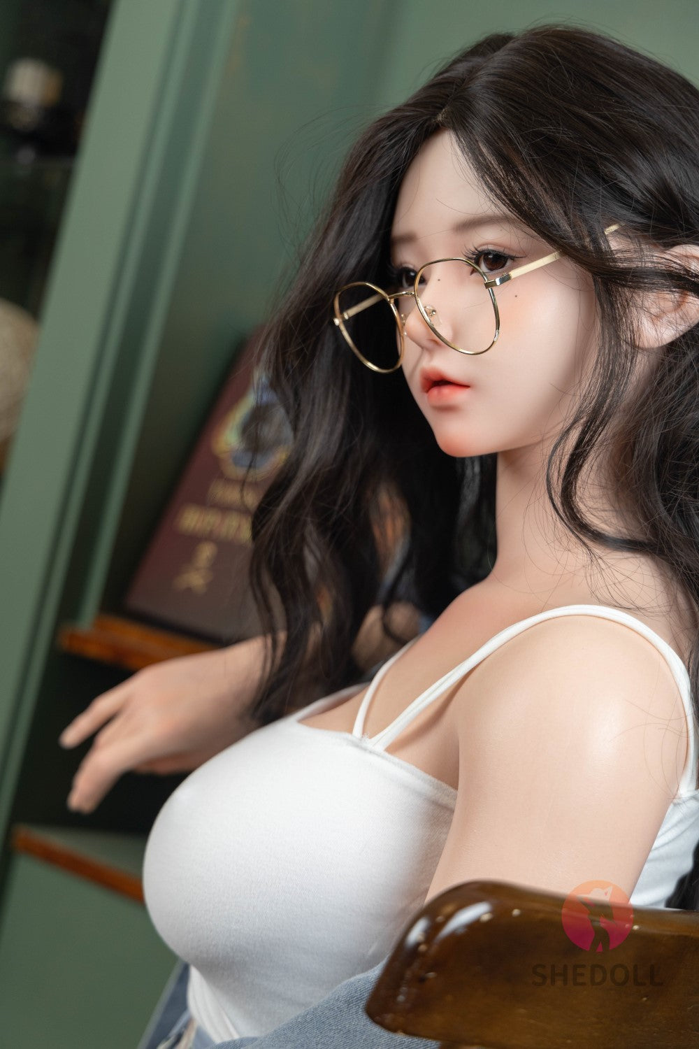 Jasmin poupée sexuelle (SHEDOLL 165 cm (E-Cup #SH102 2.0 Silicone)