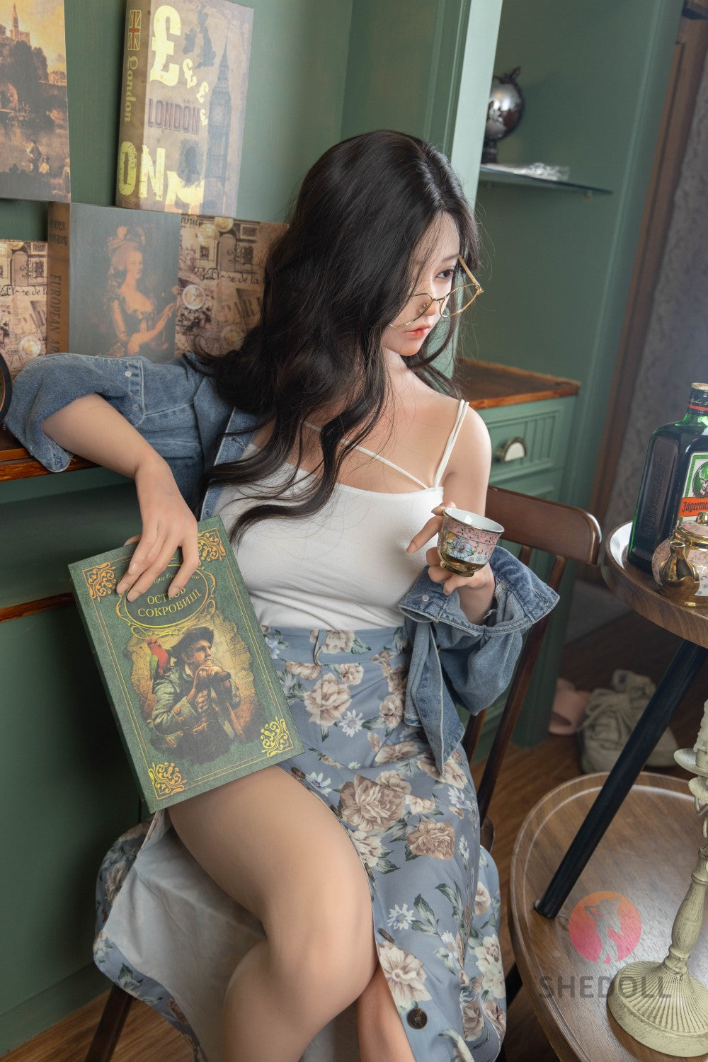 Jasmin poupée sexuelle (SHEDOLL 165 cm (E-Cup #SH102 2.0 Silicone)