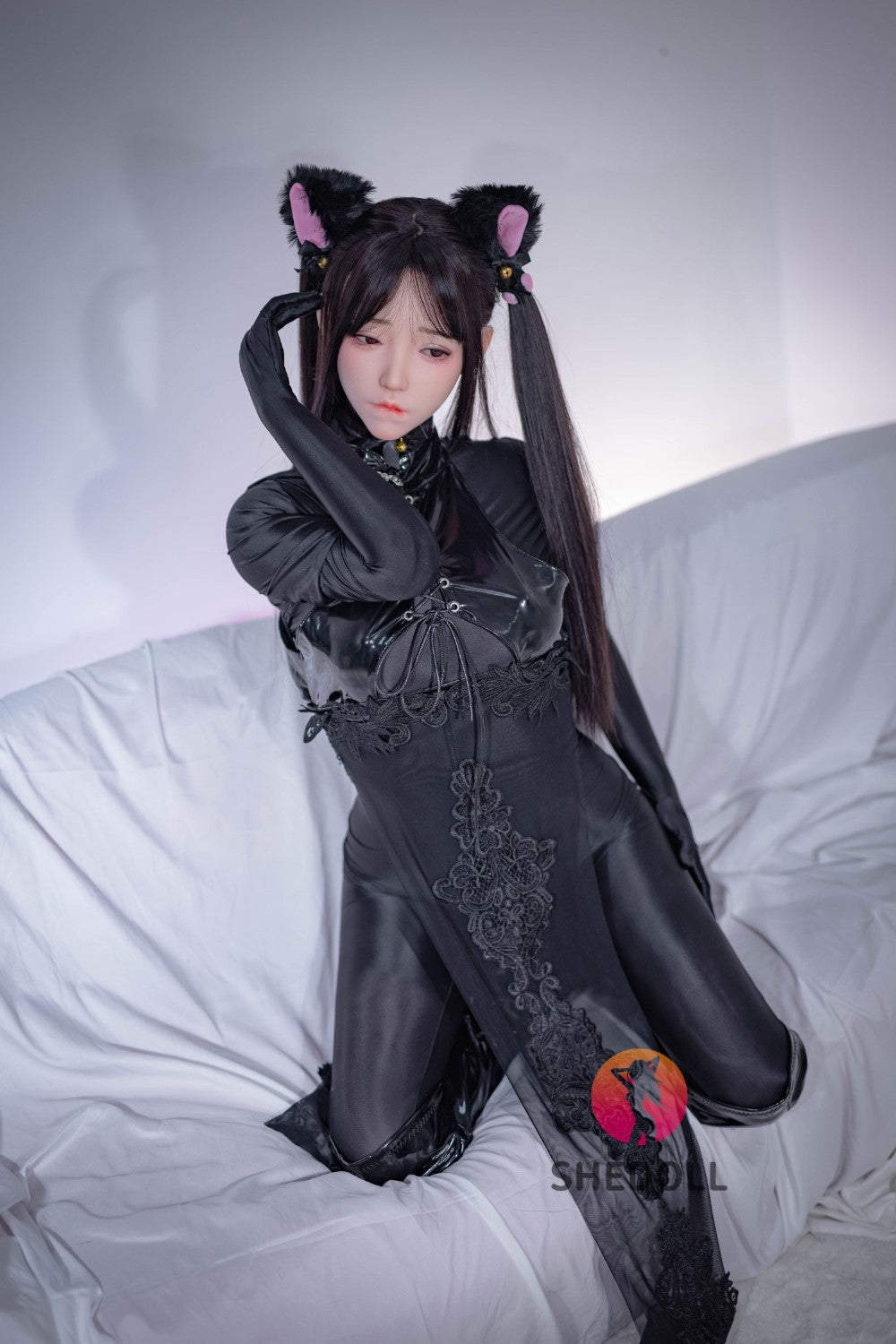 Chloé poupée sexuelle (SHEDOLL Bonnet C 158 cm #SH108 Silicone)