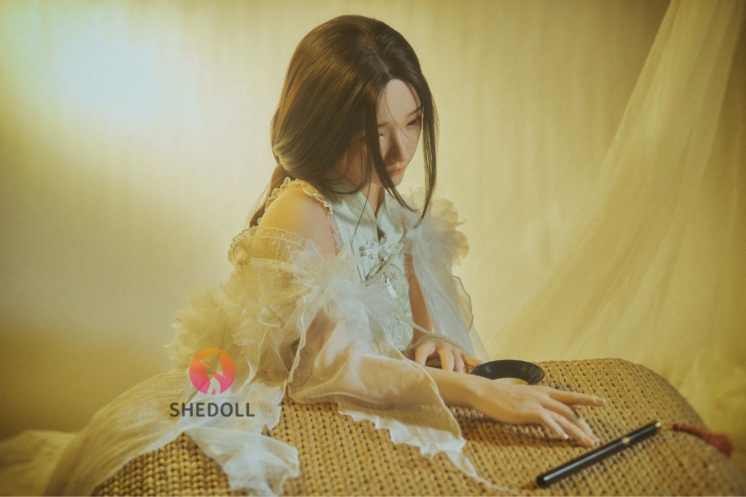 Charlène poupée sexuelle (SHEDOLL Bonnet C 158 cm #SH123 2.0 Silicone)